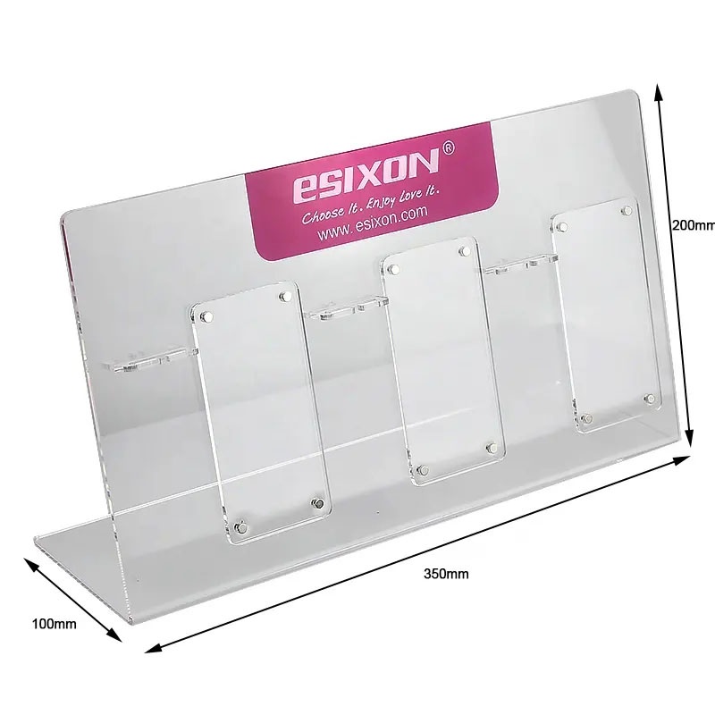 Highend Counter Clear Acrylic Mobile Phone Display Stand