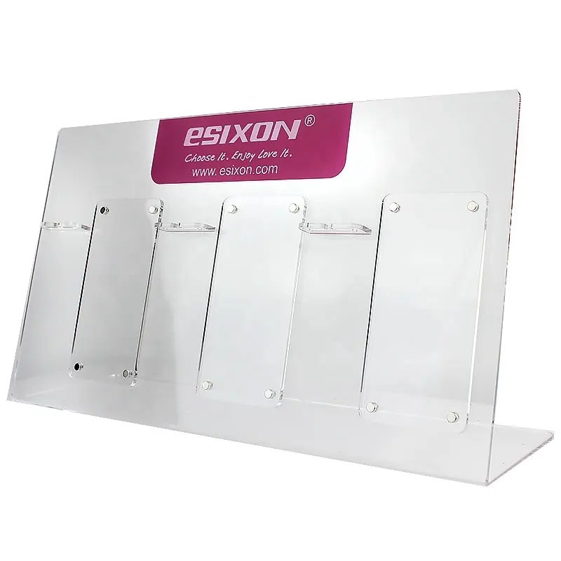 Highend Counter Clear Acrylic Mobile Phone Display Stand