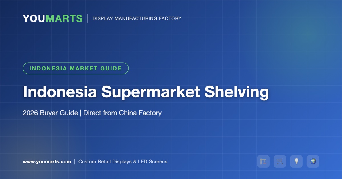 Indonesia Supermarket Shelving and Warehouse Racks: 2026 Buyer Guide