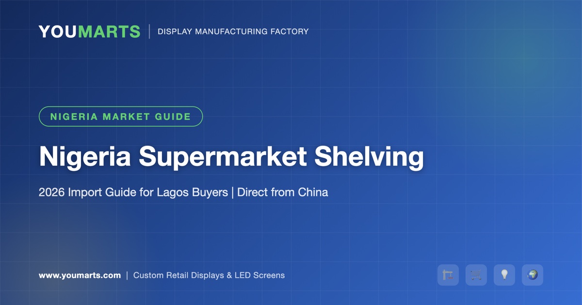 Nigeria Supermarket Shelving: 2026 Import Guide for Lagos Buyers