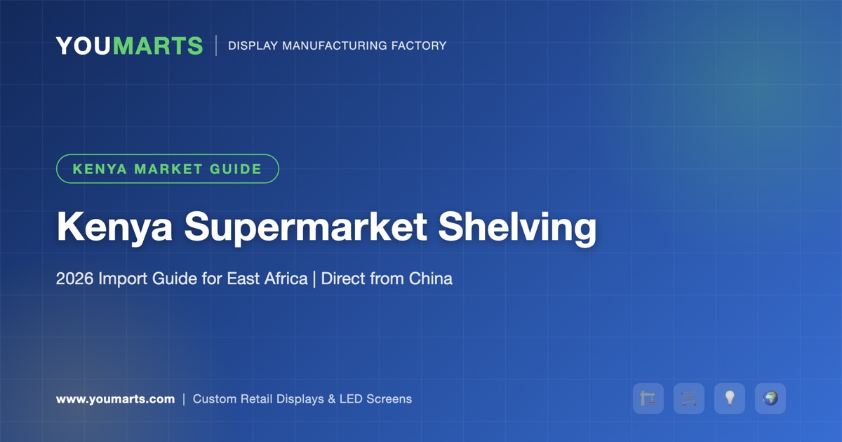 Kenya Supermarket Shelving: 2026 Import Guide for East Africa Buyers