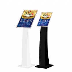 Rotating Acrylic Car Spec Card Display Tower for Showroom Countertop